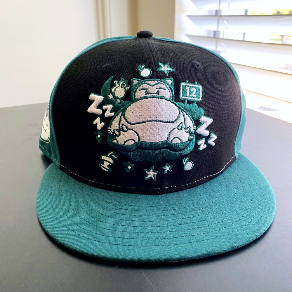 Pokemon New Era 9fifty Snapback Snoozing Snorlax Zzz Pokemon Center Official Hat